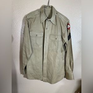 Vintage 50s Army Shirt